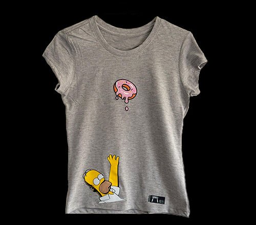 Camiseta -  La dona de homero